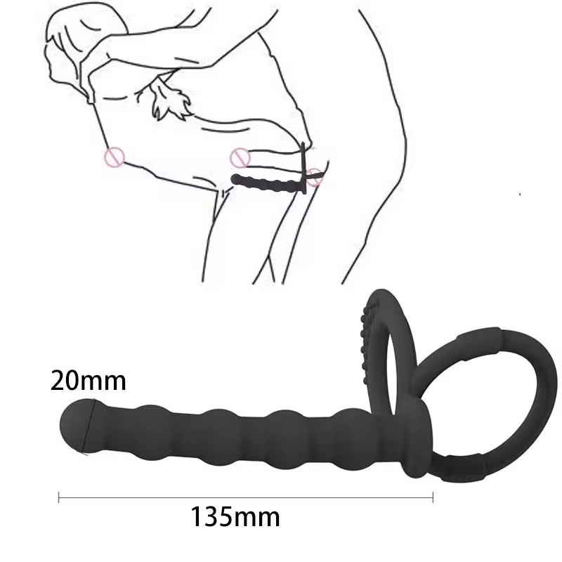 Sex Toys Anal Dildo Butt Plug Masturbation for Adults Men Women Gay Silicone Ana