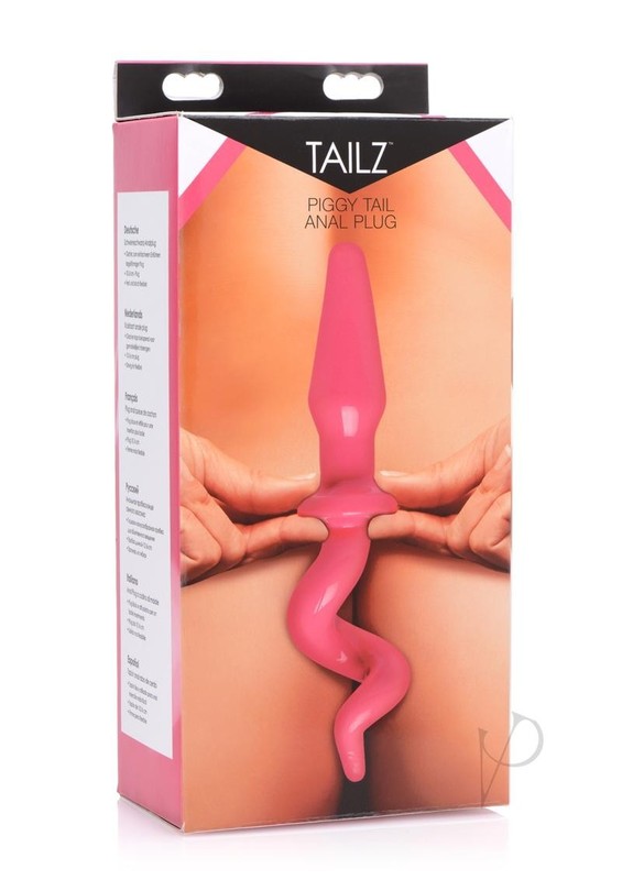 Tailz Piggy Tail Anal Plug – Pink