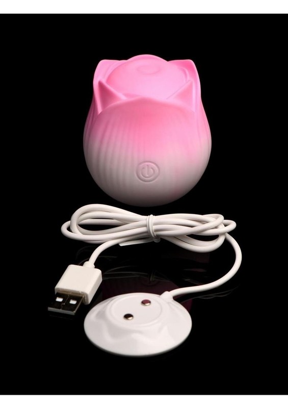 Pulsing Petals Throbbing Rose Stimulator
