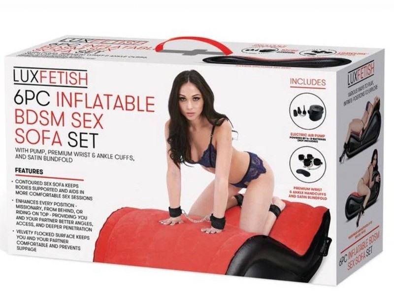 LuxFetish Inflatable 6PC BDSM Sex Sofa Set