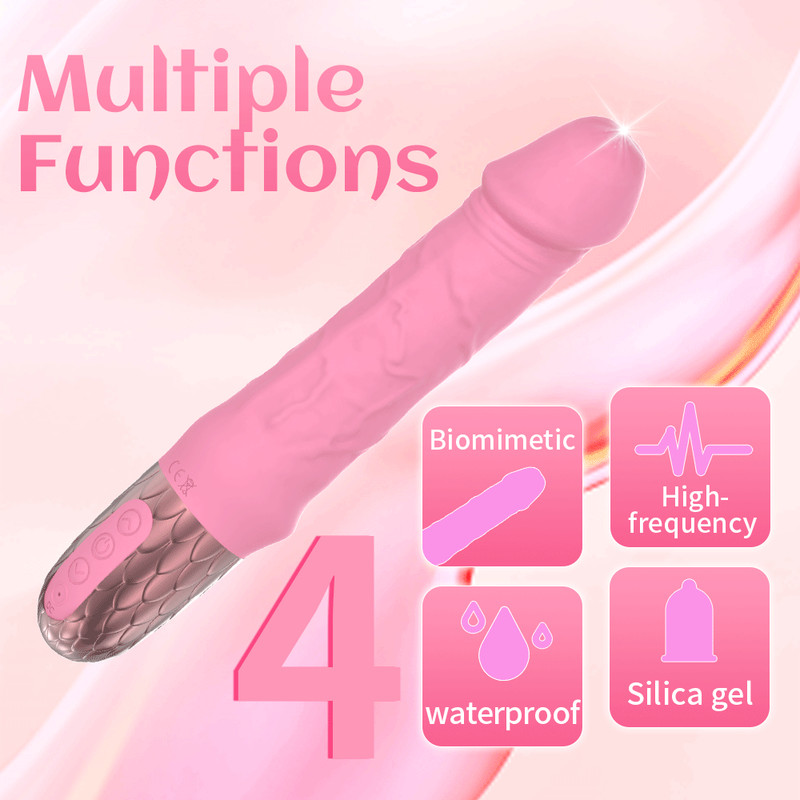 Sex Toys For Women Rechargeable G-spot Clit Vibrator Dildo Massager Adult Gifts gallery