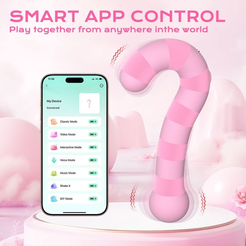 APP Controlled G Spot Stimulation Vibrator Dual Motor Remote Couples Massager gallery