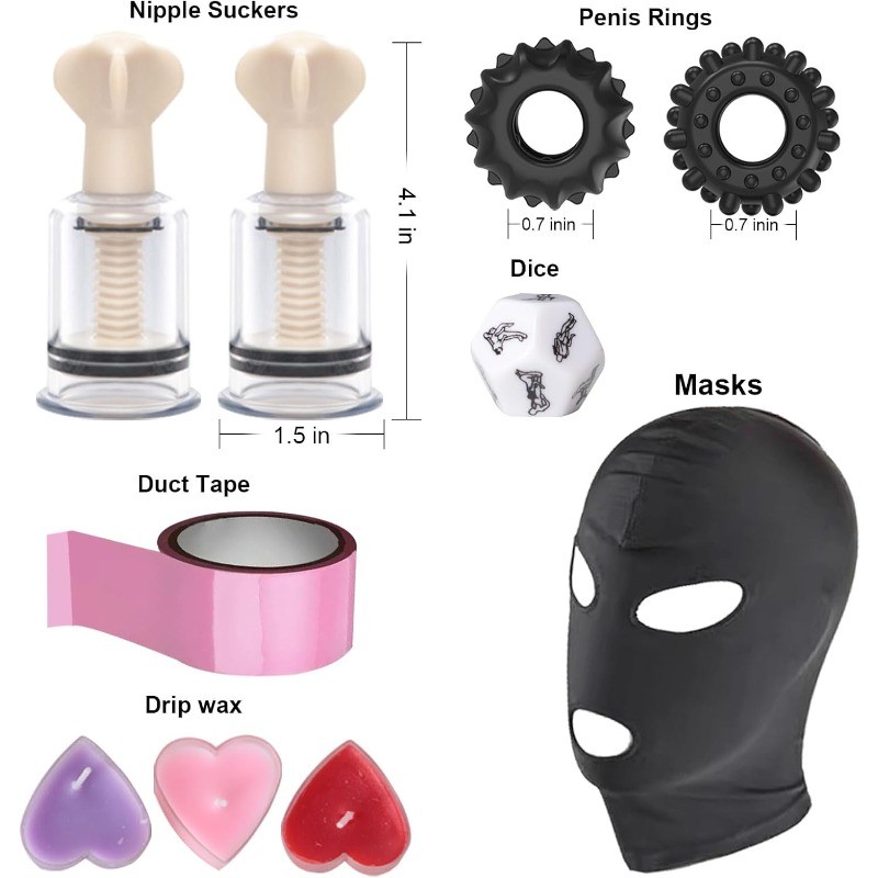 BDSM Toys for Sex Bondage 30 PCS Restraints Sex Toy Kit Couples Sex Toys gallery