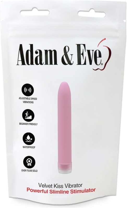 Velvet Kiss Vibrator 6 Inch Slimline Waterproof Multi Speed for G Spot Clitoral gallery