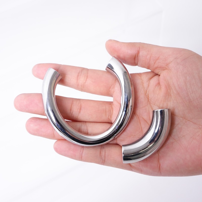 Metal Magnet Penis Ring Ball Scrotum Stretcher Restraint Delay Enhancer Male gallery