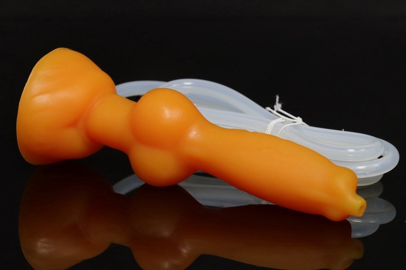 NEW Bad Dragon REX Fantasy MINI Silicone Dildo CUM TUBE + LUBE Toy