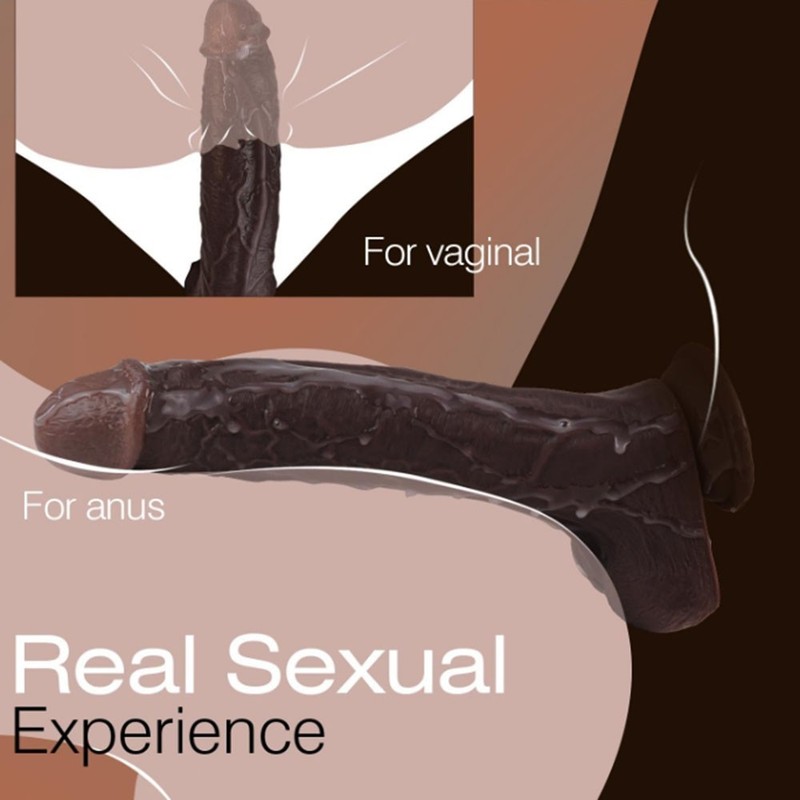 Silicone Dildo Huge Dong BBC Thick Penis Realistic Men Dick Sex Toy For Women gallery