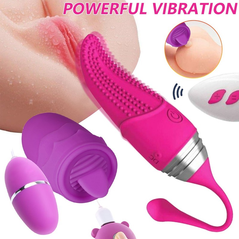 2PCS Vibrator Bullet G-Spot Dildo Clit Massager Rechargeable Sex Toy for Women