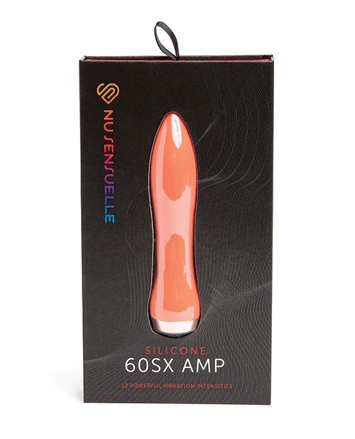 Nu Sensuelle 60SX AMP Silicone Bullet – Coral