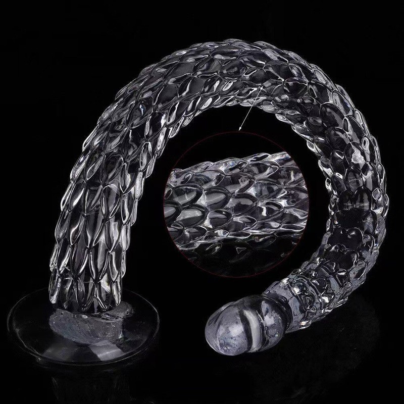 Dragon Scale Tentacle Dildo Long Deep Anal Plug Suction Cup Butt Plug Sex Toys- gallery