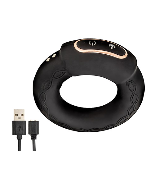 Cockpower Heat up Cock Ring - Black gallery