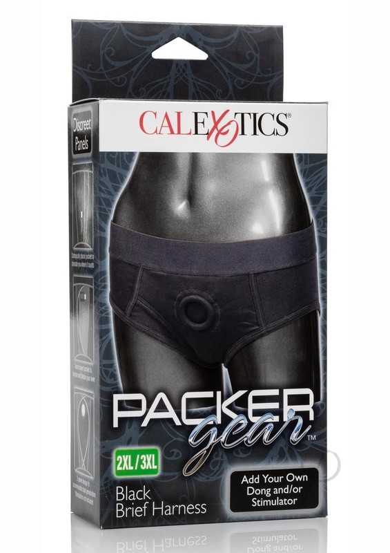 Packer Gear Brief Harness – 2XL/3XL – Black