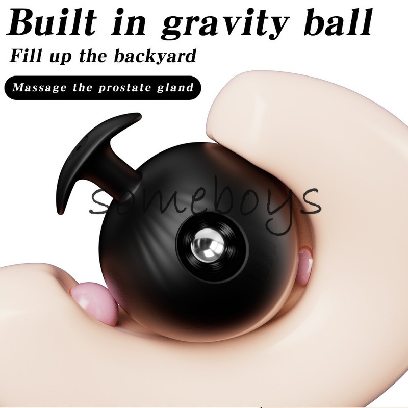 Newly Developed Magnetic Suction Inflatable Anal Plug Huge Buttplug Anus Dilator gallery