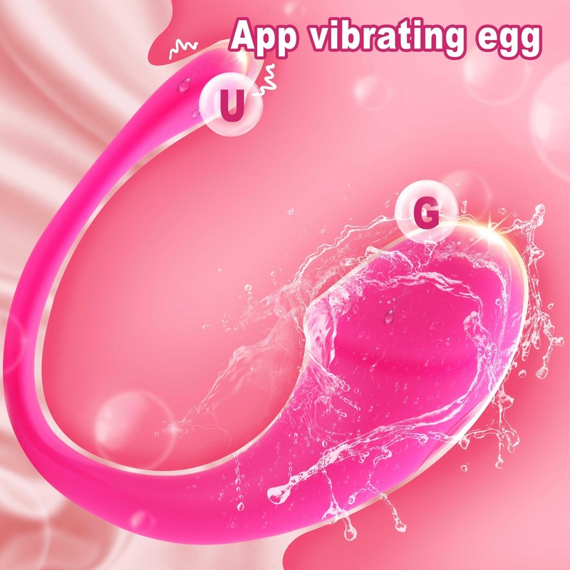 APP Remote Bullet Egg Wearable Clit Vibrator G-Spot Massager Sex Toys for Women