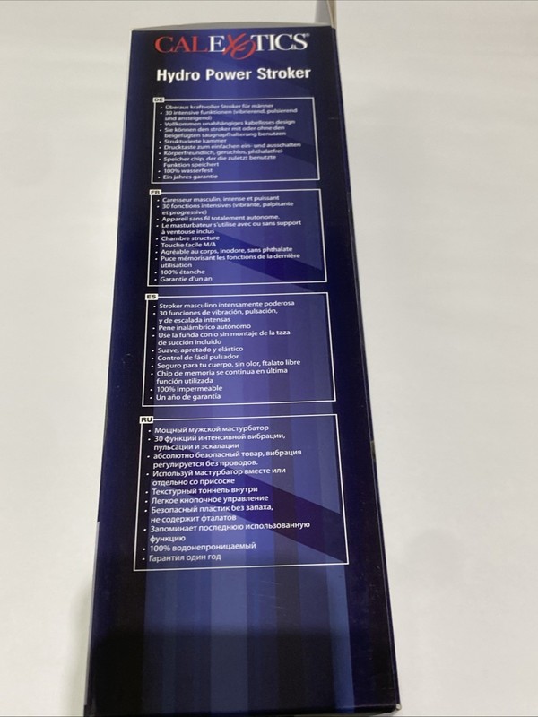 CalExotics Apollo Hydro Power Stroker Male Sex Toy gallery