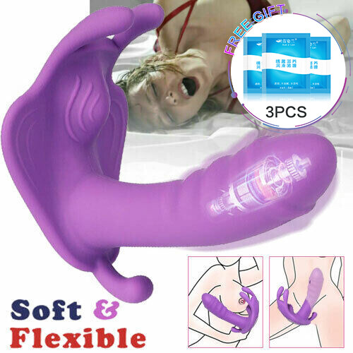 Panties Wearable Vibrator G-Spot Dildo Clit Stimulation Sex-Toy for-Women-Remote