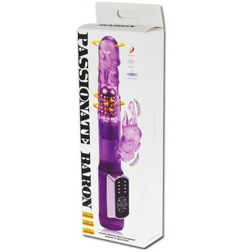 Dance – Passionate Baron Vibrator Rabbit Purple