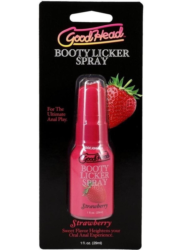 GoodHead Booty Licker Spray – Strawberry 1oz