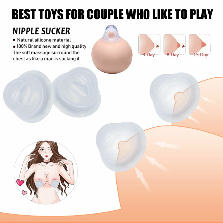 2PCS Breast Nipple Clit Pussy Suckers Suction Pump SM Bondage Sex Toys for Women