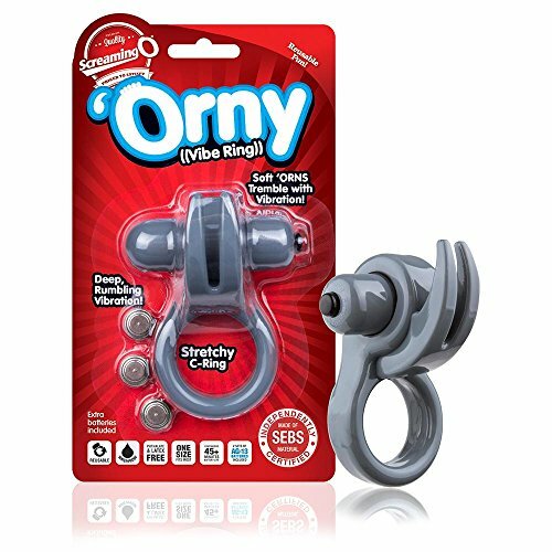 Orny Reuseable Ring Vibe Latex Free Waterproof Grey