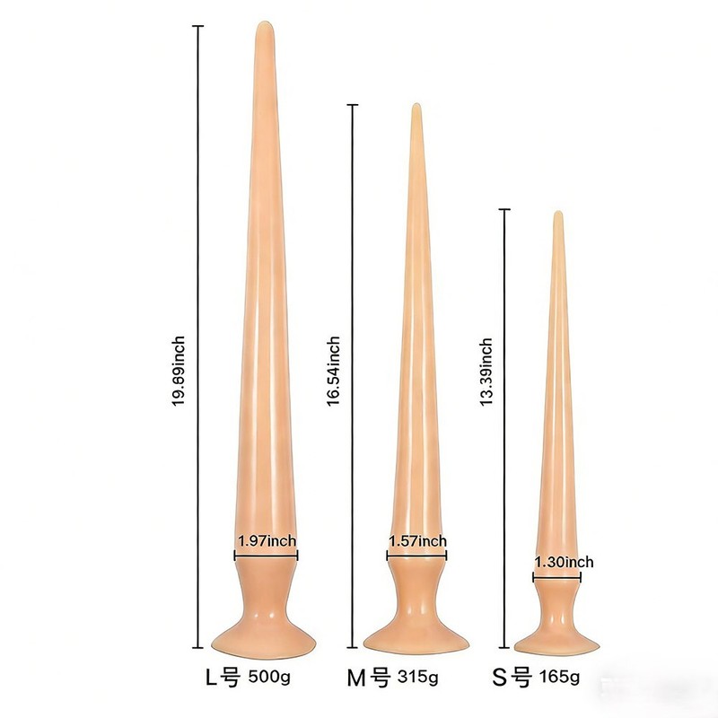 Huge Big Extra Long Silicone-Anal Butt Plug Dildo G-spot for Men-Women Sex-Toys gallery