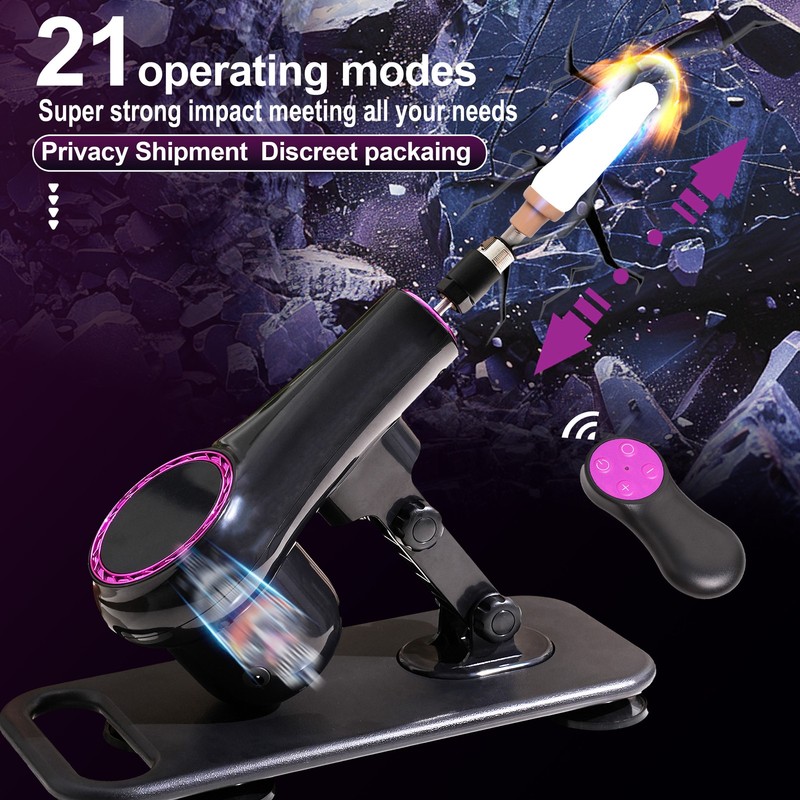 Electric Women Sex Machine Fucking-Love-Machine Men Sex Toys with 5 Accessories