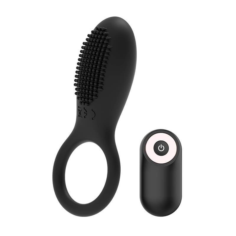 Coquette Chic Desire - Vibrating Phallic Ring with Remote Control gallery