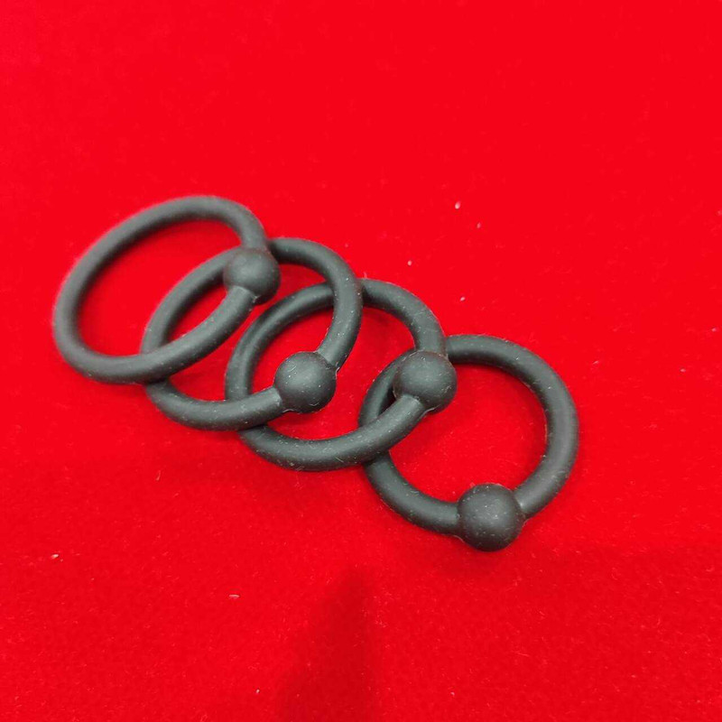 4pcs Set Cockring for Male Strong Stay Harder for Penis Stretcher Growth Sex Toy gallery