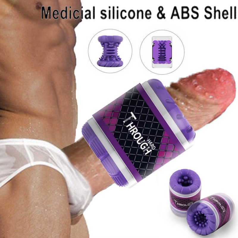 Men Masturbaters Cock Ring Stay Hard Penis Enhancer Erectile Dysfunction Sex Toy