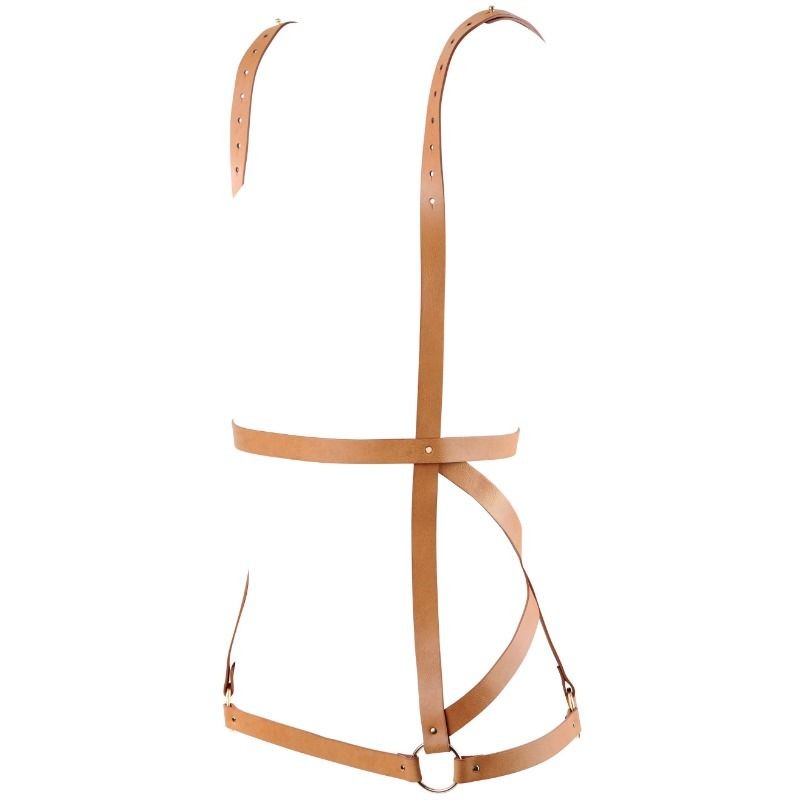 Jewelry – Indiscrets Maze Harness Shape Brown Dress