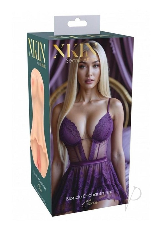 XKIN Secret Affairs Elise Large Masturbator – Pussy – Vanilla
