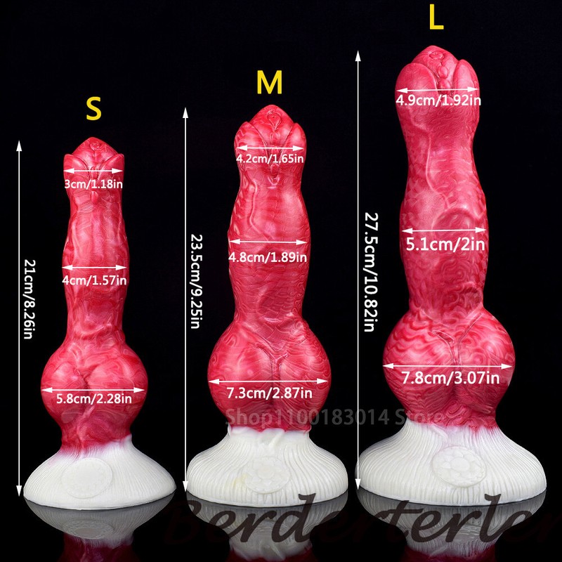 10.8in Huge Dildo Penis Knot with Suction Cup Butt Plug Strap on Dildo Sex Toys gallery