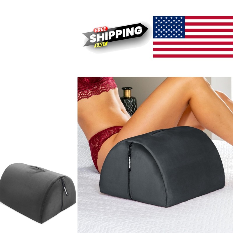 Hands Free Vibrator Pillow in Liquid Velvet Supports Exploration and Pleasure
