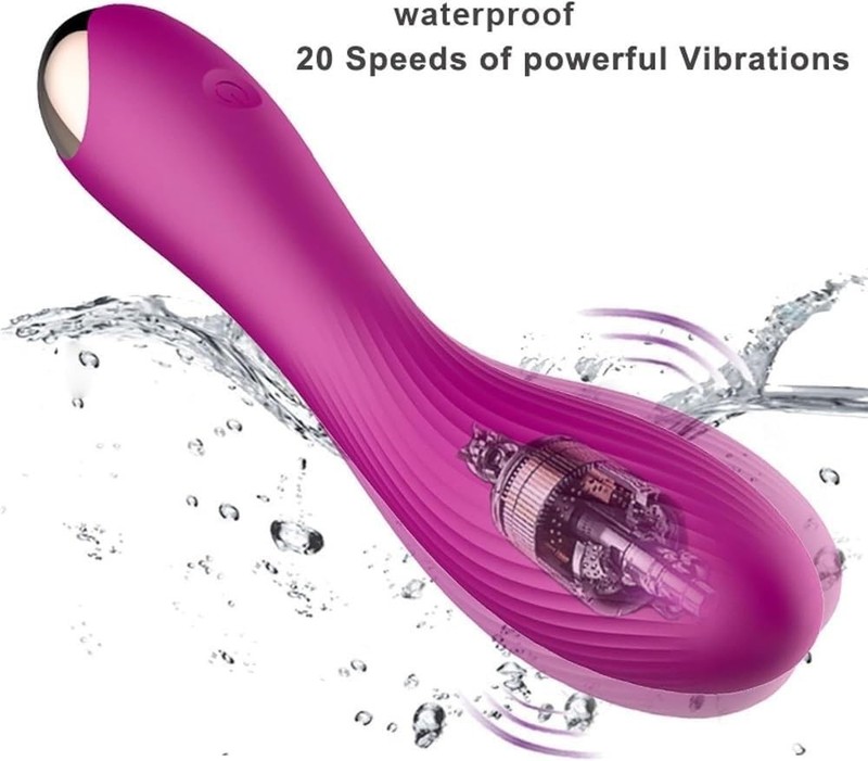Prostate Massager Vibrator G-Spot Dildo Anal Butt Plug Sex Toy For Men Women US gallery