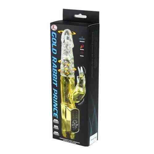 Dance – Gold Rabbit Prince Rotating Vibrator