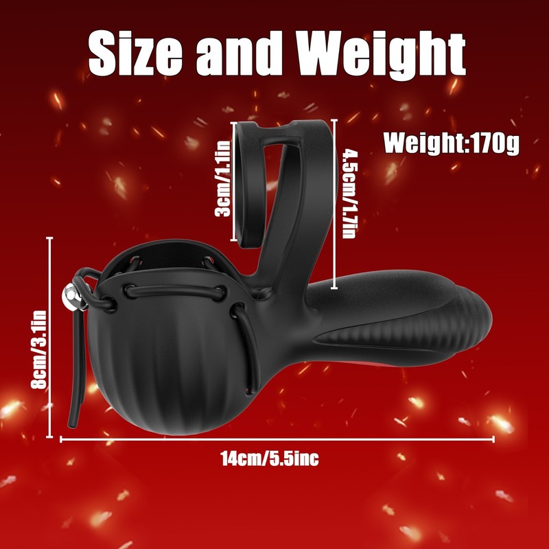 Men Penis Cock Ring Vibrator G-Spot Dildo Massager Sex Toys For Women Couples gallery
