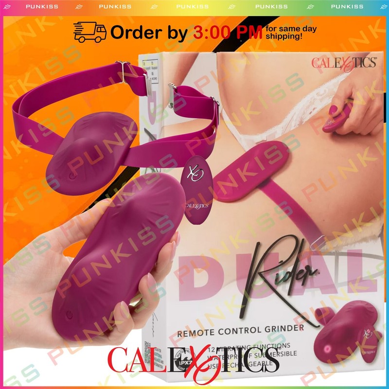 Remote Control Dual Rider Grinder Rechargeable Vibrator Couple Sex Toy for Women