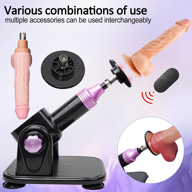 Automatic Sex Machine Realistic Thrusting Dildo Masturbation Sex Toys for Women gallery