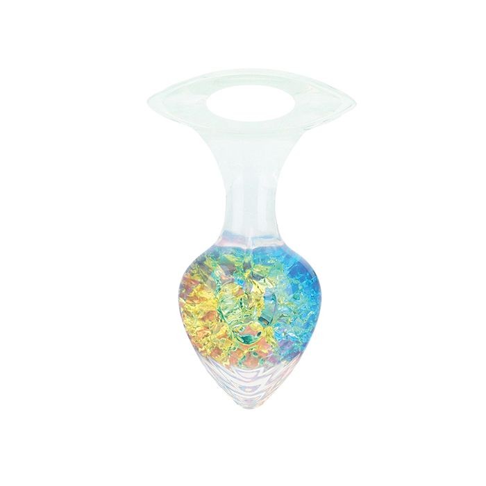 Luxe Prism Medium Plug – Rainbow
