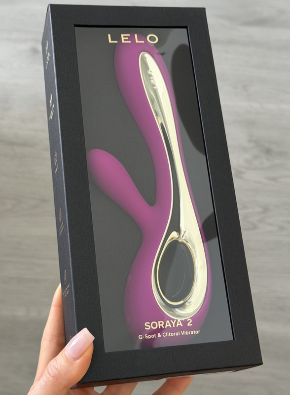 NEW LELO Soraya Wave Rabbit Vibrator – Deep Rose, Never Used