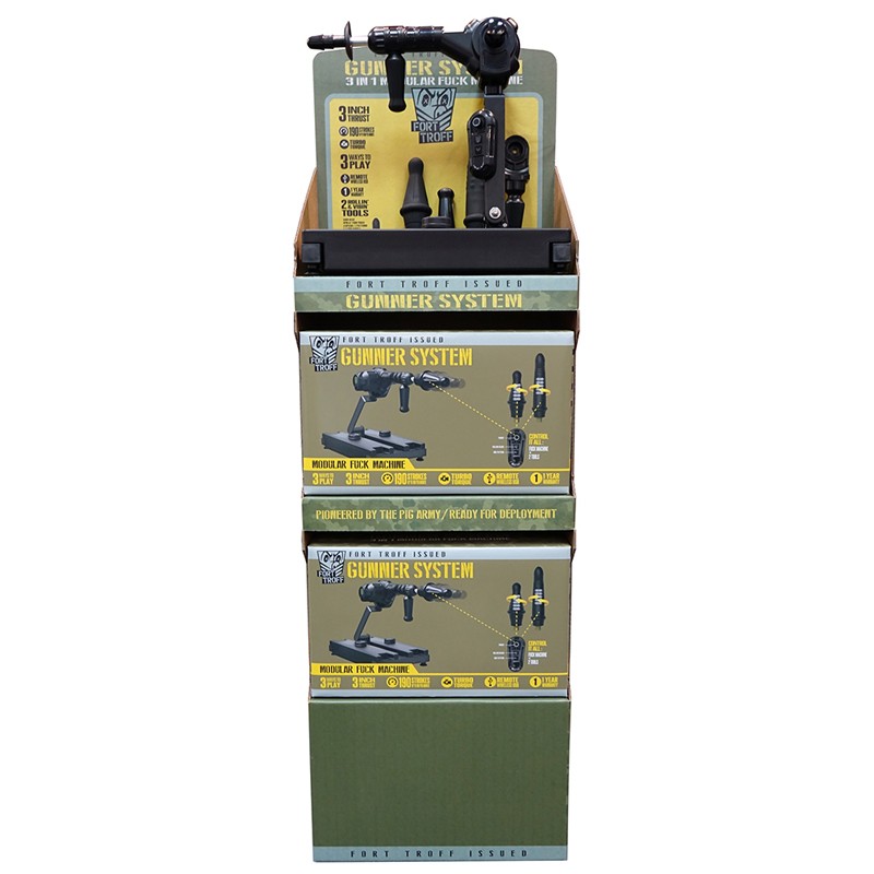 Fort Troff FT GUNNER 3-In-1 F*** Machine Corrugated Display