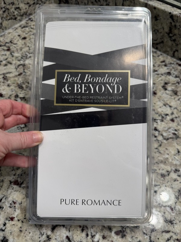Pure Romance ~ Bed, Bondage & Beyond ~ Restraint System Fun Addition to Bedroom!