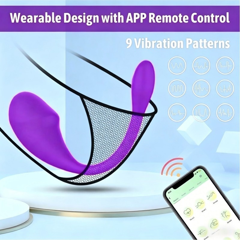 Wireless APP Remote Vibrator Control Bullet Egg G-Spot Dildo Sex Toys For Women gallery