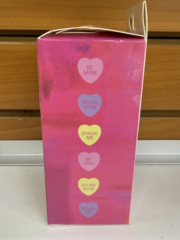 Naughty Candy Heart Spank Me Silicone Anal Butt Plug Beginner Anal Sex Toy gallery