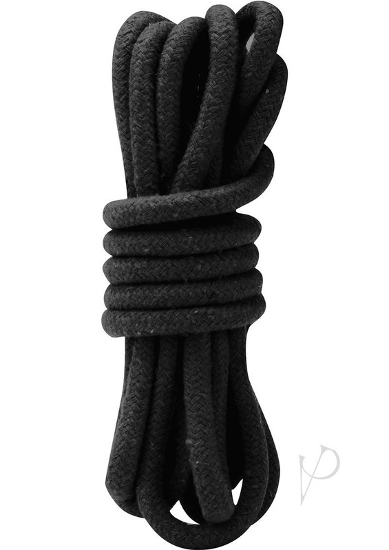 Lux Fetish Bondage Rope 10ft - Black gallery