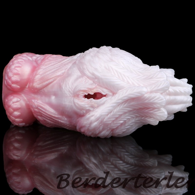 Male Masturbator Pink-Gradient Silicone Stroker Pocket Pussy Sex Toy For Men gallery