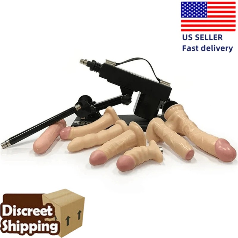 Adult Automatic Sex Machine Sex Toy for Women Men Dildo Machine Masturbator US
