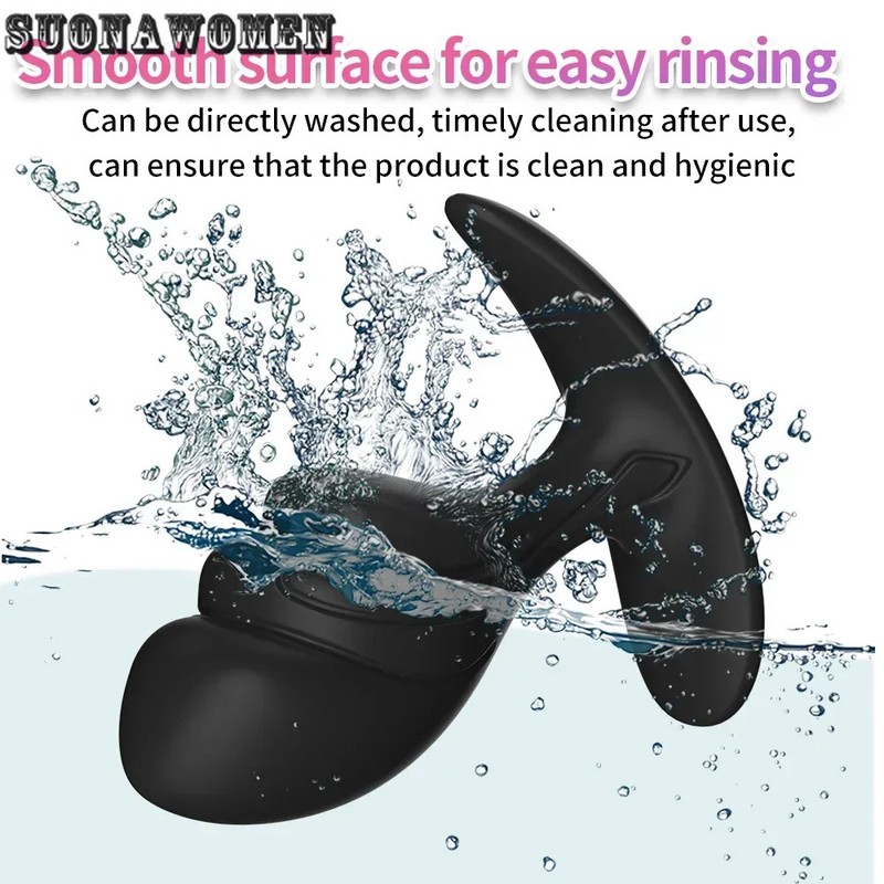 Silicone Anal Beads Butt Plug Training Anal Penetration Prostate Massage Sex Toy gallery