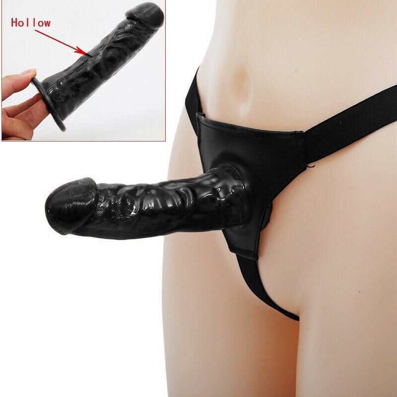 Unisex Hollow Male Strap-on Dildo Penis Sleeve Extension Sex Toys For Men Women