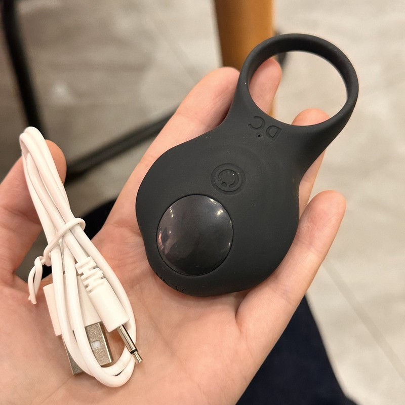 Vibrating Cock Ring Rechargeable Penis Ring Vibrator Massager Sex Toys for Men gallery